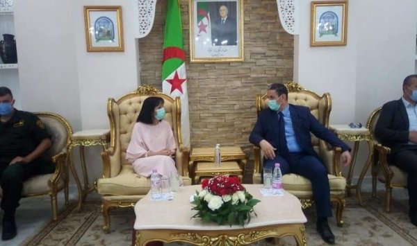 وزيرة البيئة في زيارة تفقد وعمل لولاية بومرداس